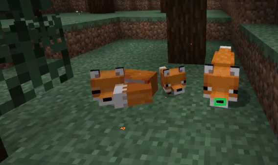 foxes-in-minecraft
