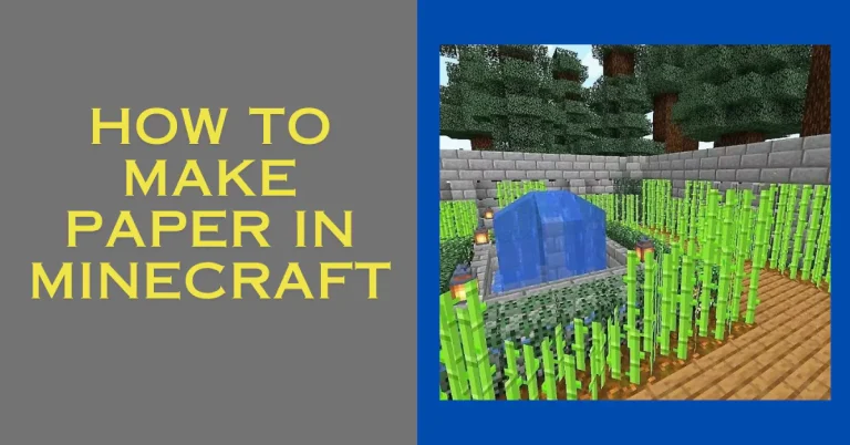 how-to-make-a-paper-in-minecraft