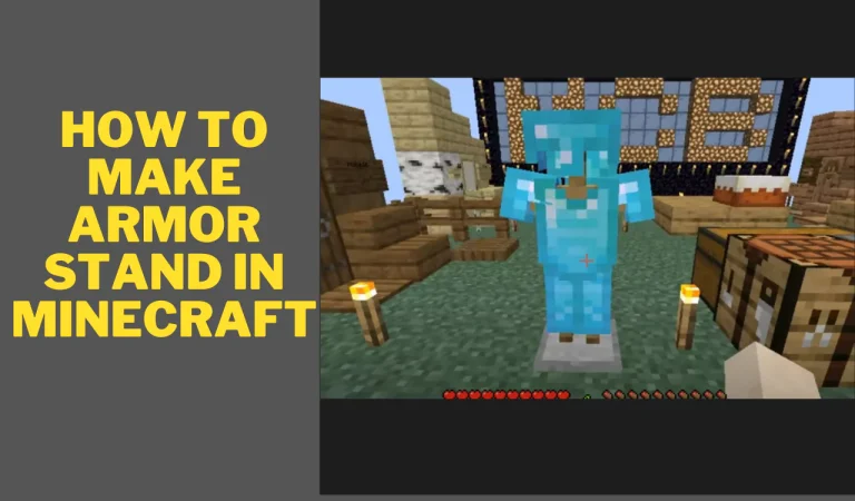 how-to-make-armor-stand-in-minecraft