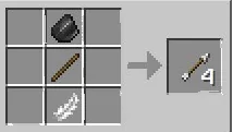 how-to-make-arrows-in-minecraft