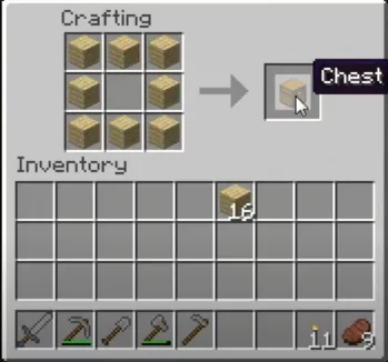how-to-make-chest-in-minecraft