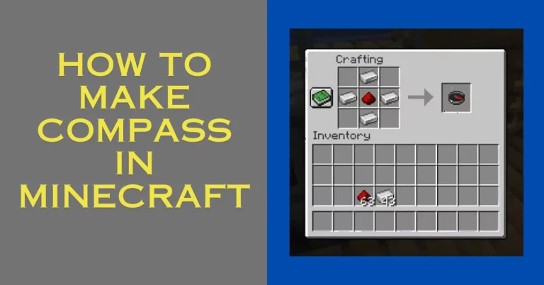 how-to-make-compass-in-minecraft