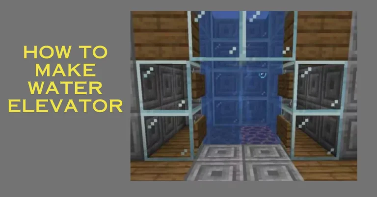 how-to-make-water-elevator