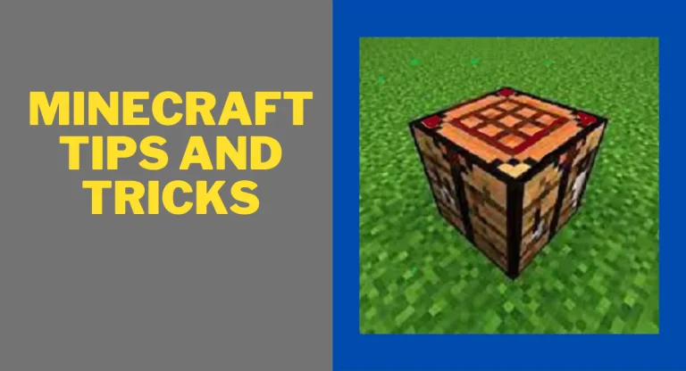 tips and trick minecraft
