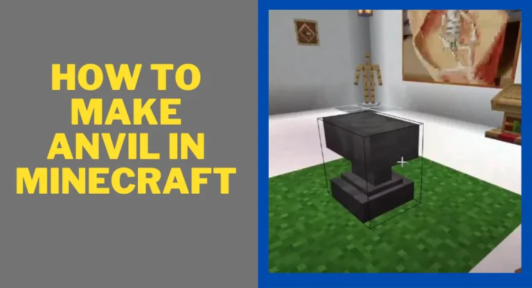 how-to-make-anvil-in-minecraft
