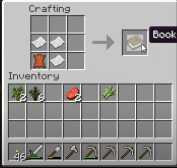 how-to-make-book-in-minecraft