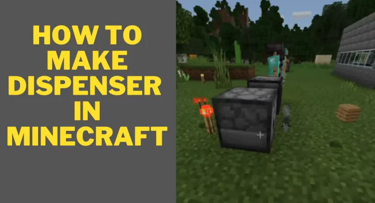 how-to-make-dispenser-in-minecraft