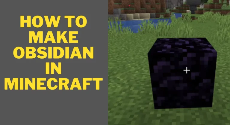 how-to-make-obsidian-in-minecraft