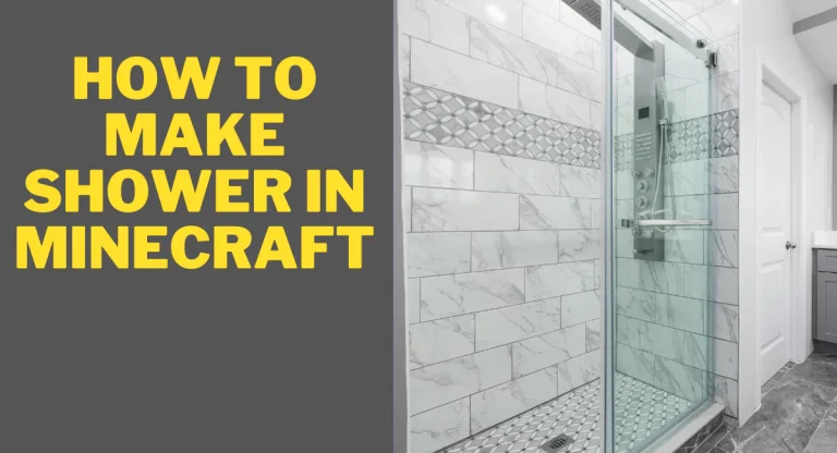how-to-make-shower-in-minecraft